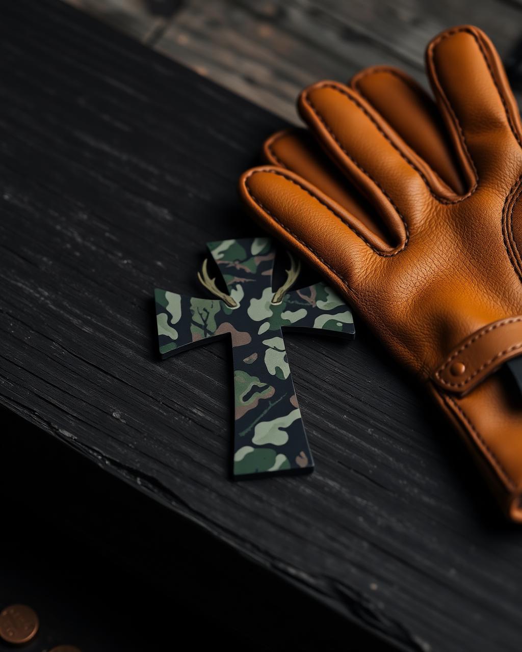 Camo Cross Decal